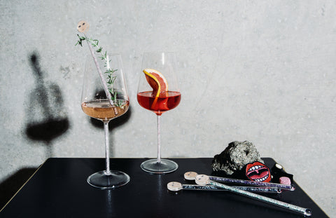 Crystal Stemmed Wine Glasses