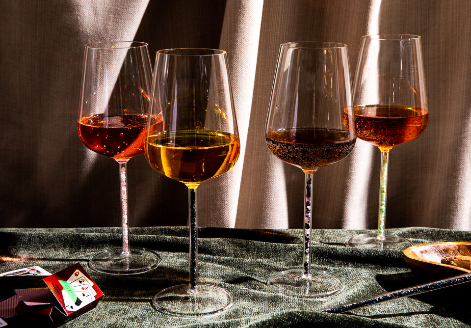 Wine outlet glass cup