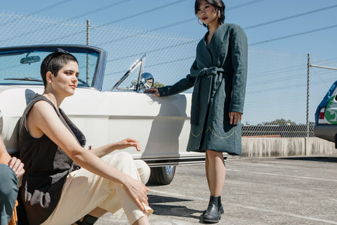 24/7 Quilted Women's Trench