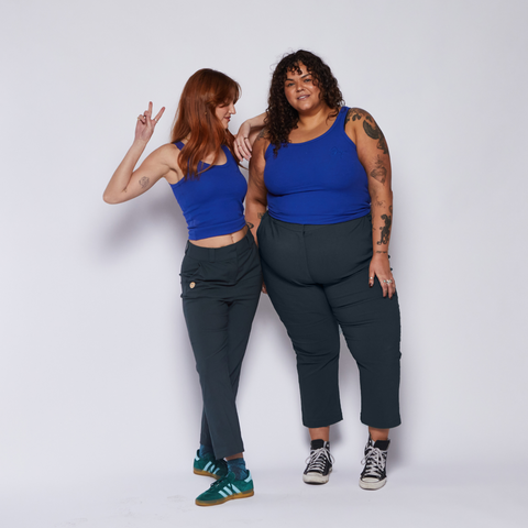 Greatfool Tank - Sonic Blue