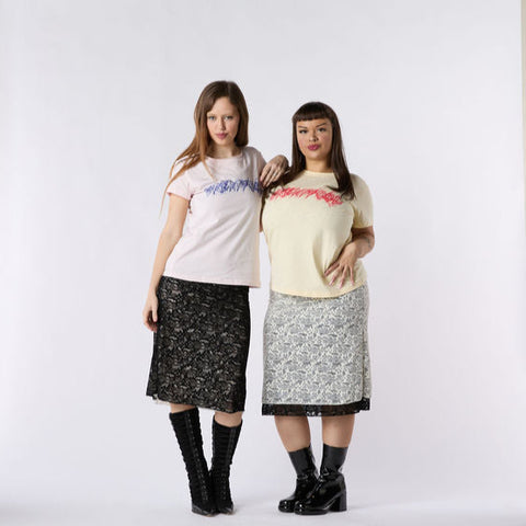 The Static Tee - Acid Butter and Cherry - 6 sizes