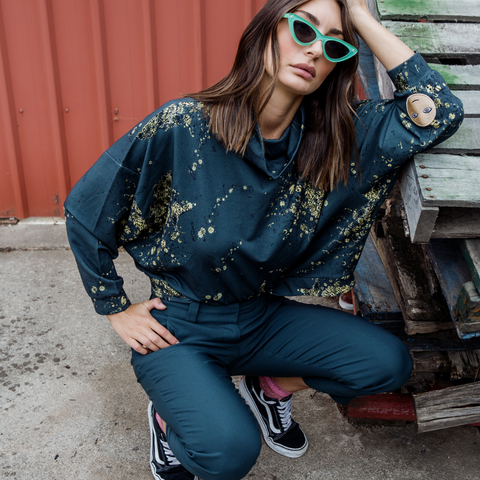 Music in my Head Batwing Jumper