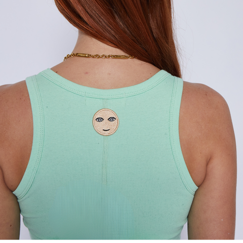 Greatfool Organic Cotton Tank - Zesty Lime