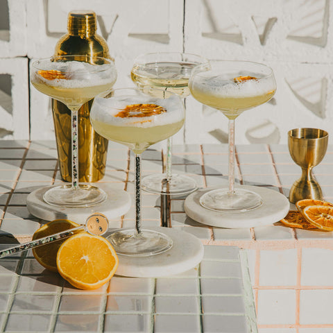 Champagne/ Cocktail Coupe - Assorted (4 Piece)