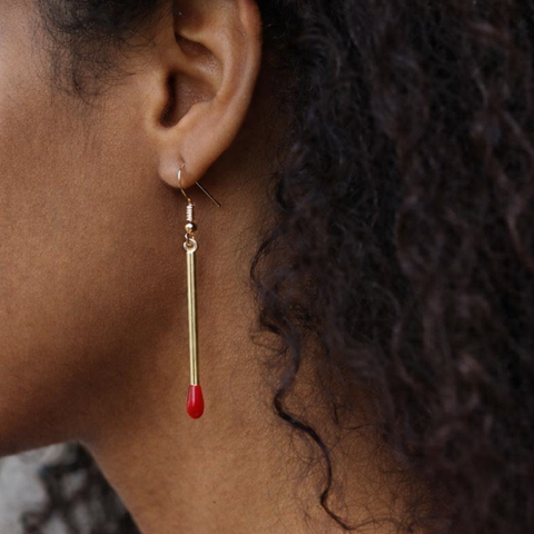 Matchstick Drop Earrings