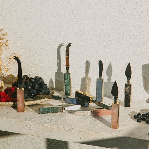 Tourmaline Soft Cheese Knife