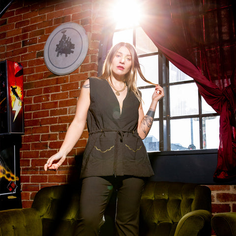 24/7 Quilted Vest - Heritage Black