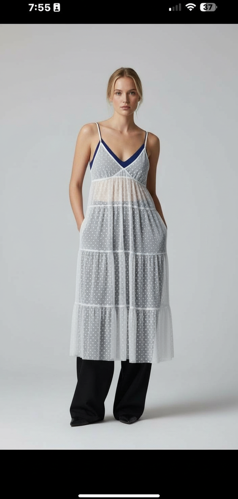 White Night Shift Overdress - pre order available 15/12