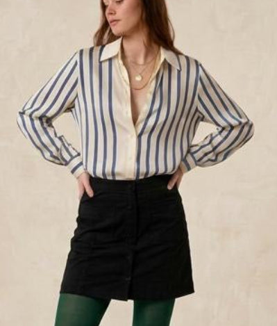 Out of Line Shirt - Blue