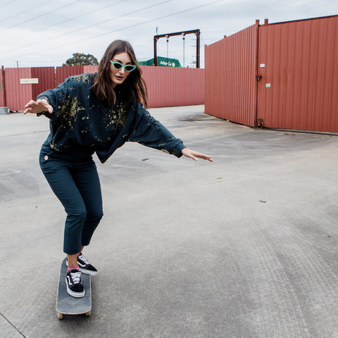 Music in my Head Batwing Jumper