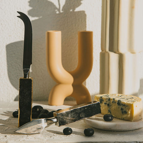 Tourmaline Hard Cheese Knife