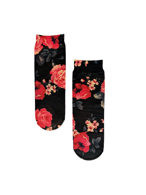 Electric Rose Mesh Socks 💮