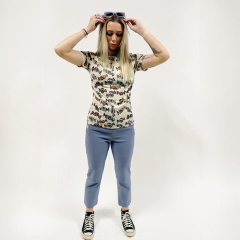 100% Wool Sweet Bread Tee - Beige