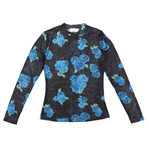 Blue Noise Sheer Top