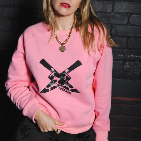 Knives Out Raglan Sweater