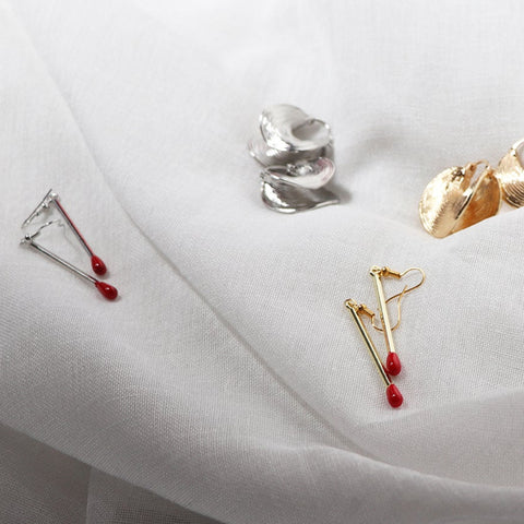 Matchstick Drop Earrings
