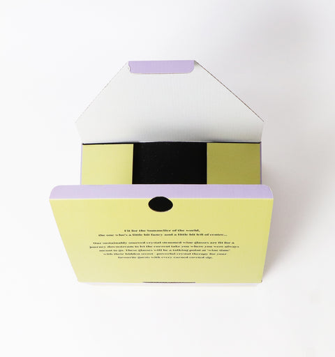 Prism Crystal-Stemmed Wine Glasses (2 Piece)