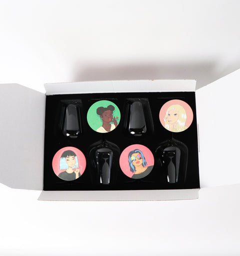 Green Aventurine Crystal-stemmed Wine Glasses (4 Piece)