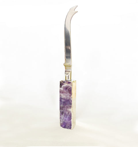 Amethyst Soft Cheese Knife
