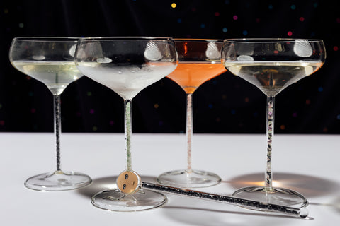 Champagne/ Cocktail Coupe - Assorted (4 Piece)