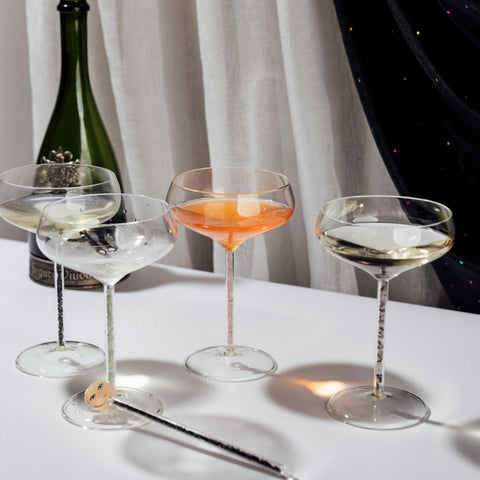 Champagne/ Cocktail Coupe - Assorted (4 Piece)