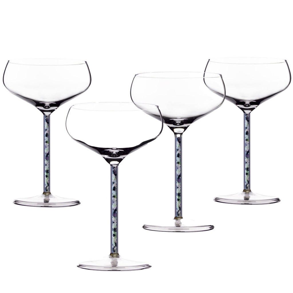 Crystal-Stemmed Cocktail Glasses – Greatfool