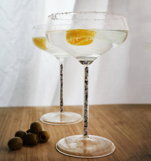 Champagne/ Cocktail Coupe - Prism (2 Piece)