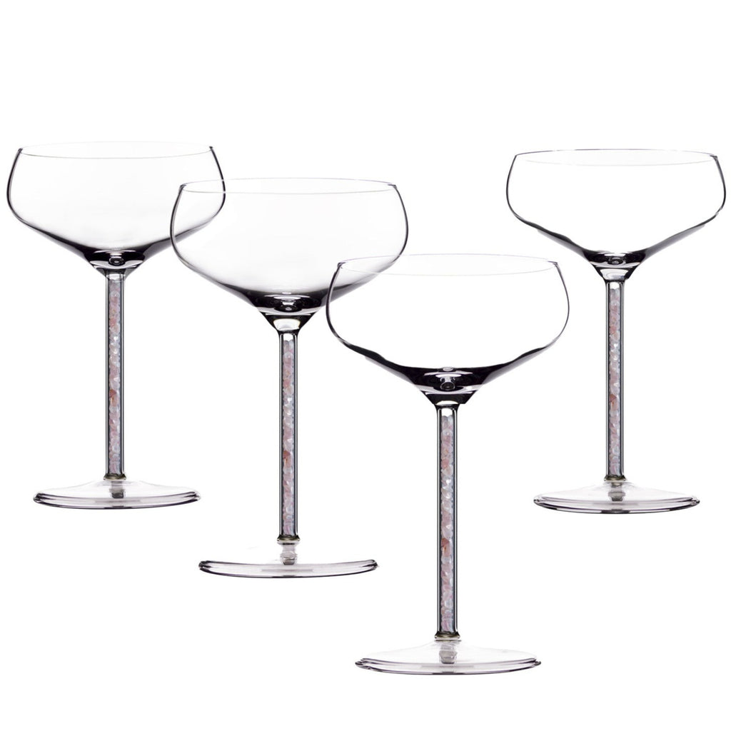 Crystal-Stemmed Cocktail Glasses – Greatfool