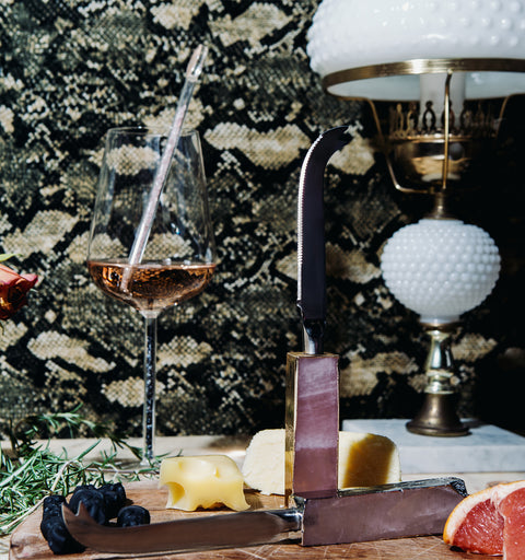 Rose Quartz Soft Cheese Knife