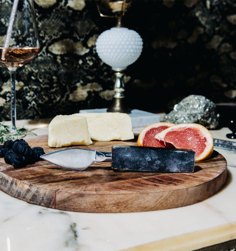 Tourmaline Hard Cheese Knife