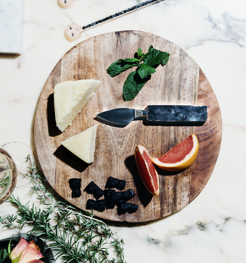 Tourmaline Hard Cheese Knife