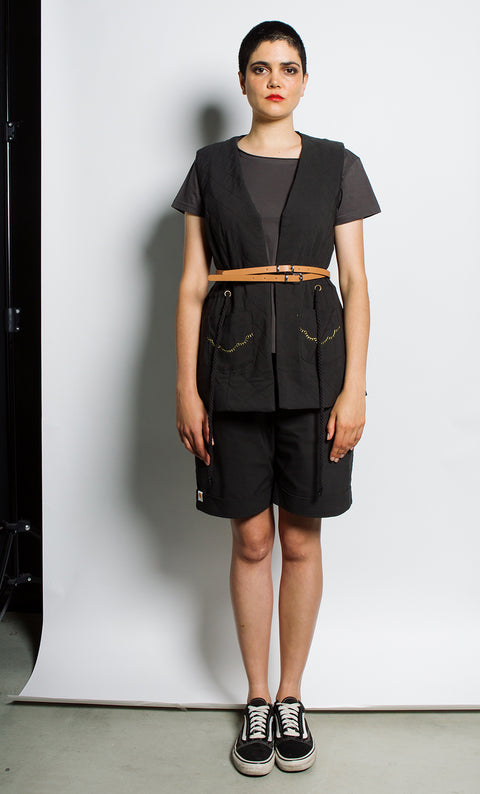 24/7 Quilted Vest - Heritage Black