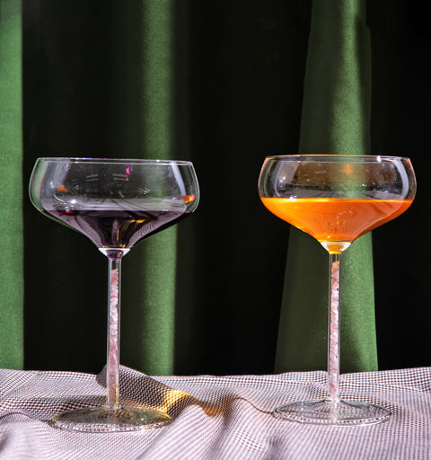 Champagne/ Cocktail Coupe - Rose Quartz (4 Piece)