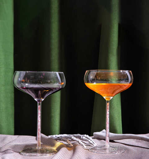 Champagne/ Cocktail Coupe - Rose Quartz (2 Piece)