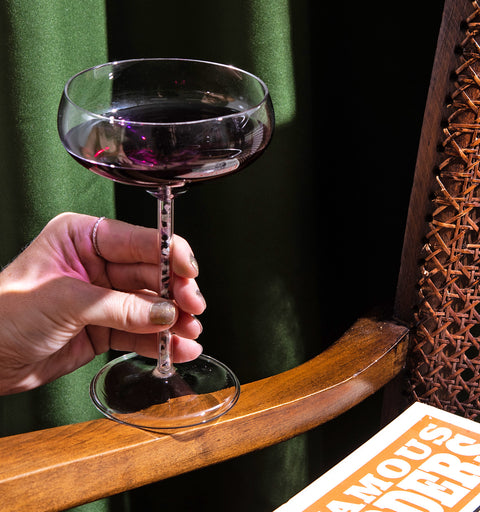 Champagne/ Cocktail Coupe - Prism (2 Piece)