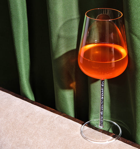 Alabaster Crystal-stemmed Wine Glasses (2 Piece)