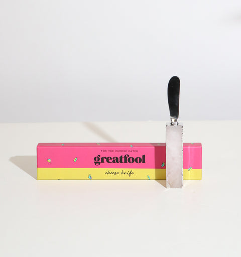 KNIFE, CHEESE, BOARD, CHARCUTERIE, CRYSTAL, AMETHYST, QUARTZ