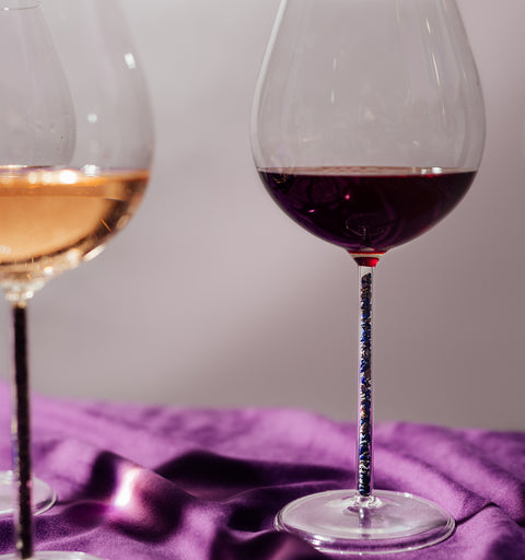 Crystal-Stemmed Wine Goblet - Galaxy (4 Piece)