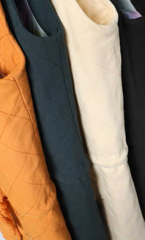 24/7 Quilted Vest - Ochre