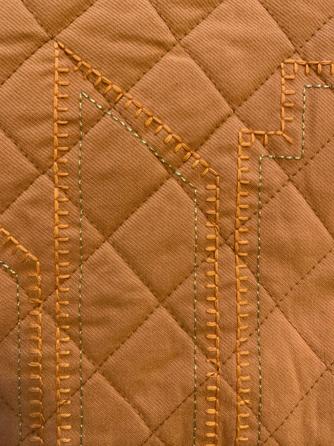 24/7 Quilted Trench - Ochre