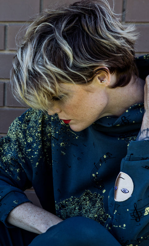 Music in my Head Batwing Jumper