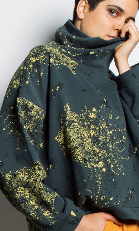 Music in my Head Batwing Jumper