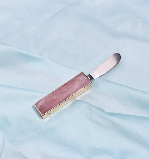 Rose Quartz Spread Knife