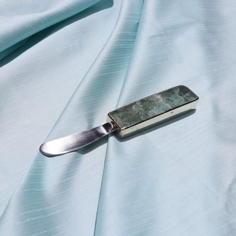 Green Fluorite Spread Knife