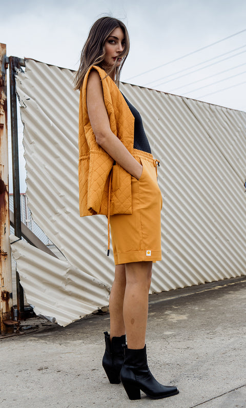 24/7 Shorts - Ochre