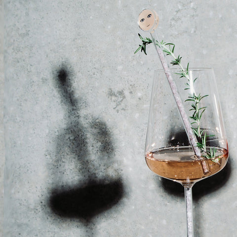 Rose Quartz Cocktail Stirrer - The Mixologist