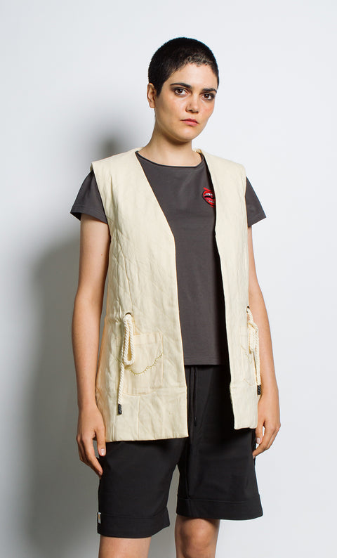 24/7 Quilted Vest - Snow