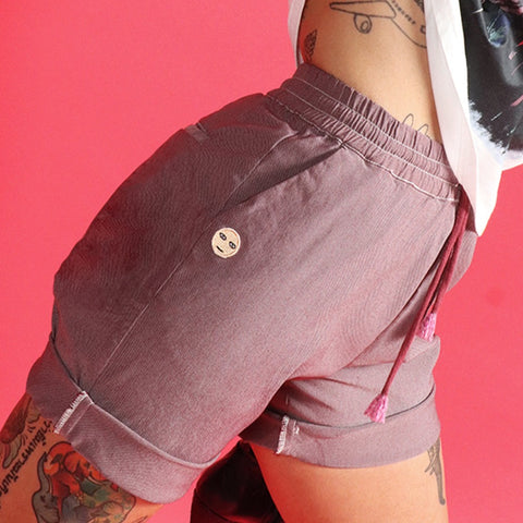 24/7 Shorts - Blood Rose