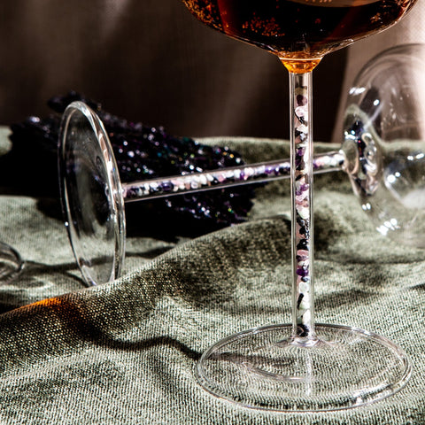 Prism Crystal-stemmed Wine Glasses (4 Piece)