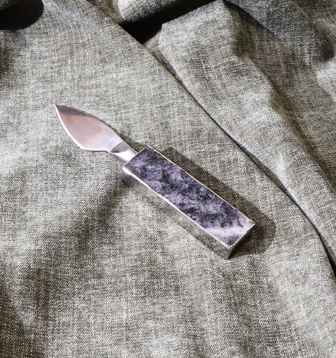 Tourmaline Hard Cheese Knife